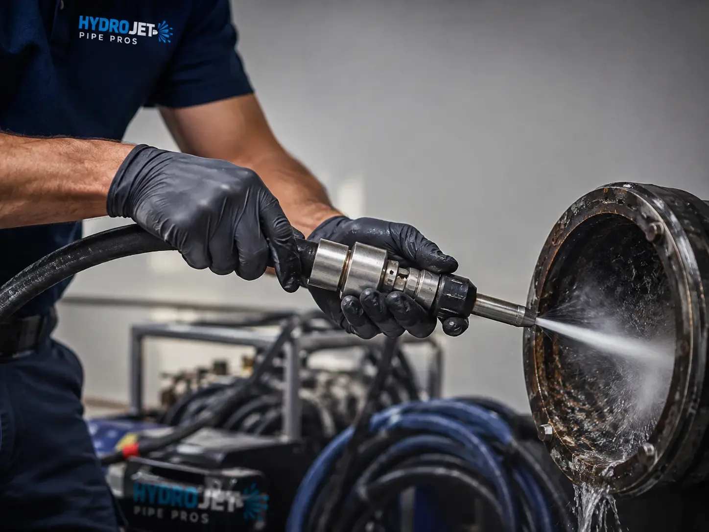 Hydro Jet Pipe Descaling in Fayetteville, NC